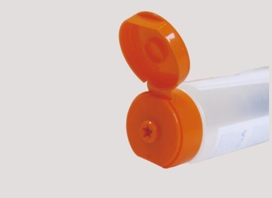 D40mm Custom Cosmetic Lotion Tube with Flip Cap and Star-Shaped Holes for Eco-Friendly Packaging