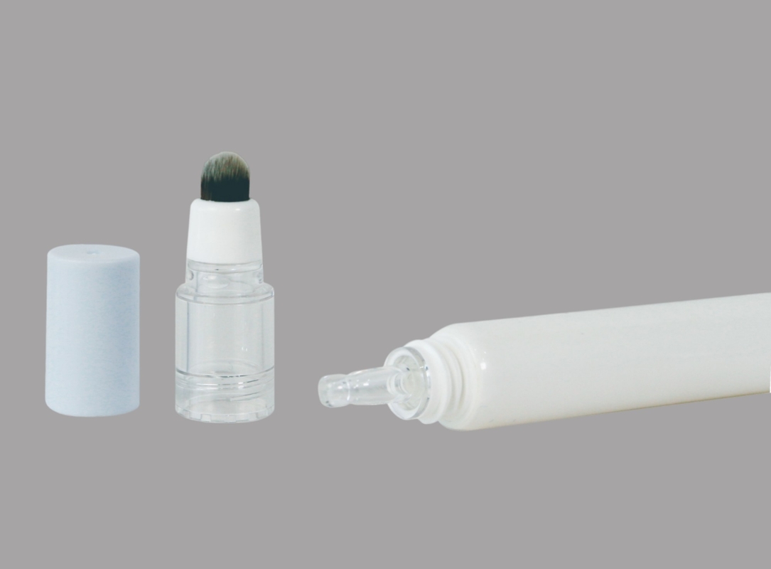 Plastic Dropper Cosmetic Tube Packaging Eye Cream Essence Tube With Sponge Head