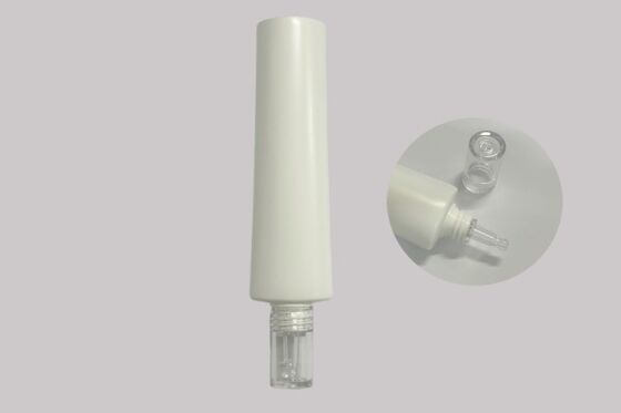 Tubo ovalado de plástico cosmético para crema de ojos y esencia con gotero de 30-60 ml