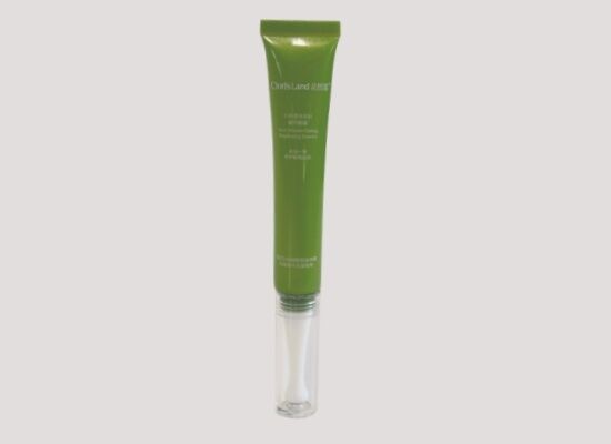 Tubo plástico cosmético vacío de 10-25ml D19mm con bola de acero inoxidable de masaje para crema de ojos