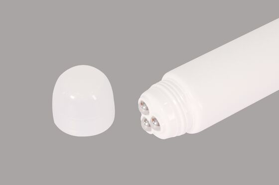 Tubo de loción con logo personalizado de 40 mm de diámetro con bola de acero inoxidable para masaje