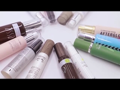 Tubos cosméticos personalizados Loción de protección solar Base de la bomba sin aire